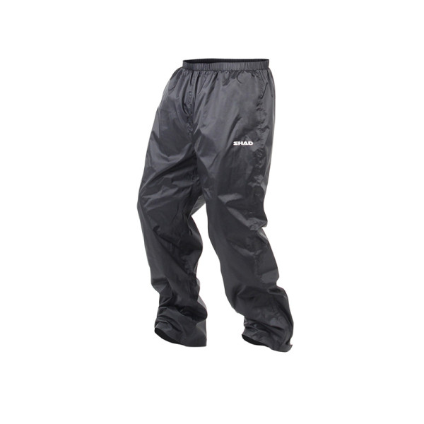 Shad 100% Waterproof Black Rain Trousers - Medium